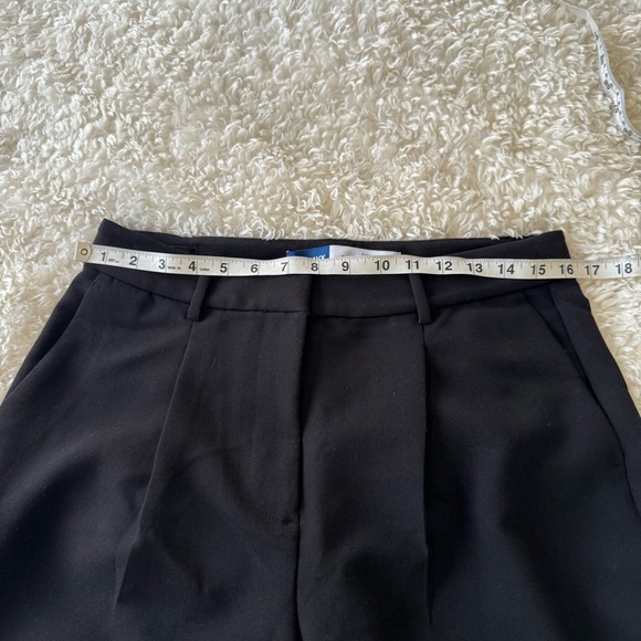 Old Navy High-Waisted Taylor Wide-Leg Trouser Pants Black 2025 - Picture 7 of 16